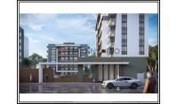 AN-997-2, Совершенно новая недвижимость (5 комнат, 2 ванные) с бассейном и балконом в Анталии Аксу
