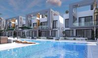 NO-353-2, Совершенно новая квартира (3 комнаты, 2 ванные) с балконом и бассейном на Северном Кипре Yeni Bogazici