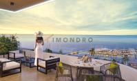 NO-510, Пляжные апартаменты (1 комната, 1 ванная) с панорамой на горы и видом на море на Северном Кипре в Газиверене