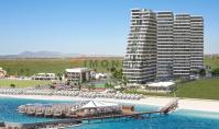 NO-513-2, Пляжная недвижимость (4 комнаты, 2 ванные комнаты) с видом на горы и перспективой на море на Северном Кипре в Газиверене