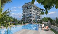 AL-881-6, Mountain view property (3 rooms, 2 bathrooms) with spa area and terrace in Алания Ишкакли