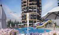 AL-965-4, Mountain view real estate (2 rooms, 1 bathroom) with spa area and balcony in Алания Махмутлар