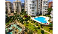 AL-1711-1, Air-conditioned apartment (3 rooms, 1 bathroom) with pool and balcony in Алания Тосмур