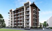 AL-1750, Квартира без мебели площадью 50 м² (1+1) на 4-м этаже в центре Аланьи — 250 м до пляжа, получено разрешение на заселение