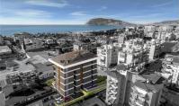 AL-1777, Sea view real estate (2 rooms, 1 bathroom) near the beach with underground parking space in Алания Оба