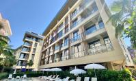 AL-1779, Меблированная квартира 1+1 (60 м²), в 100 м от моря в центре Аланьи — с видом на бассейн и город, построена в 2019 году