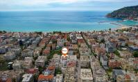 AL-1787, Меблированная квартира 2+1 (100 м²), в 300 м от моря в центре Алании — с возможностью получения вида на жительство, два балкона