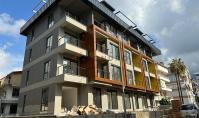 AL-1810, Новая квартира 2+1 (72 м²) с 2023 года с бассейном, СПА и джакузи, в 370 м от моря в центре Алании