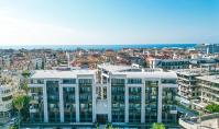 AL-1827, Меблированная двухуровневая квартира 2+1 (108 м², построена в 2019 году) с крытым и открытым бассейнами, сауной и турецкой баней, в 350 м от пляжа «Клеопатра»
