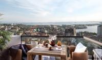 IS-5437, Sea view real estate (5 rooms, 2 bathrooms) with balcony and alarm system in Стамбул Кучукчекмедже