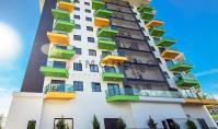 AL-1926, Пентхаус с видом на море и террасой — 89 м², планировка 2+1, а также крытый бассейн, сауна и тренажерный зал в Авсалларе