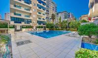 AL-2151, Комплекс «Garden Pool» — меблированная квартира площадью 110 м² (2+1) на 6-м этаже с двумя балконами и открытой гостиной зоной, Махмутлар