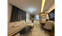 AL-2369, Меблированная квартира площадью 55 м² (1+1) на 6-м этаже с крытым бассейном, тренажерным залом и бильярдом, в 250 м от моря, Махмутлар